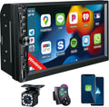 Wireless Double Din Car Stereo with Wireless CarPlay and Android Auto