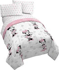 Minnie Mouse Dots Queen Bed Set - Soft Reversible Comforter