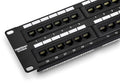TRENDnet 48-Port Cat6 Patch Panel - Gigabit Ready, Rack or Wall Mount