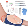 IV Insertion Practice Kit for Nursing Students - Realistic Wearable