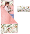 Toddler Nap Mat with Removable Blanket and Pillow - Extra Large