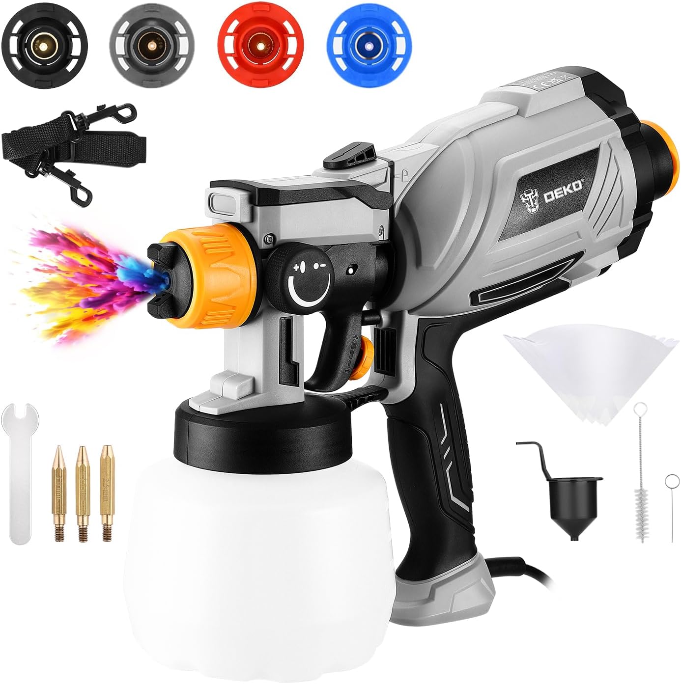 High Power Paint Sprayer for Smooth Finishes and Easy Use