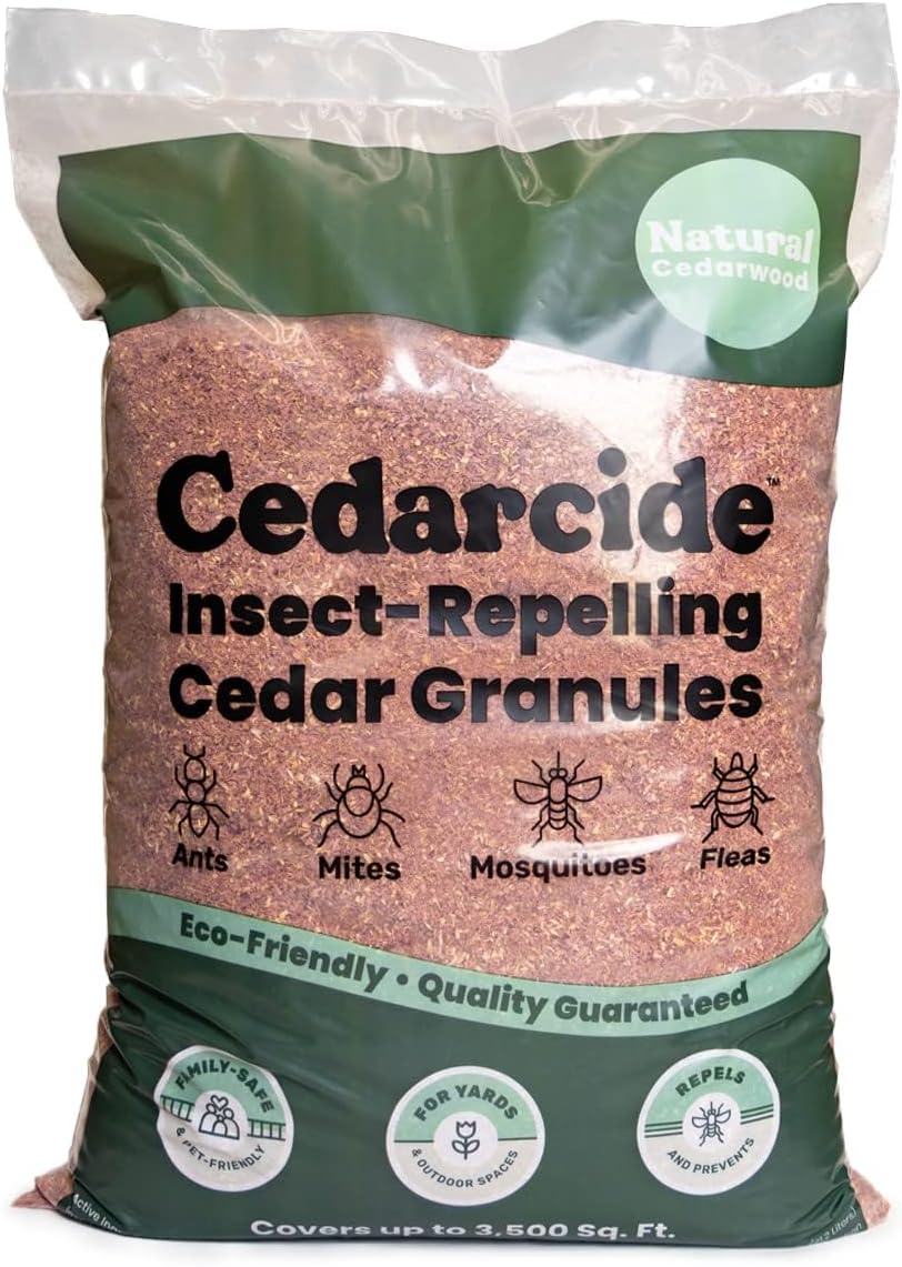 Cedarcide Lawn & Garden Cedar Granules for Bug Repellent Use