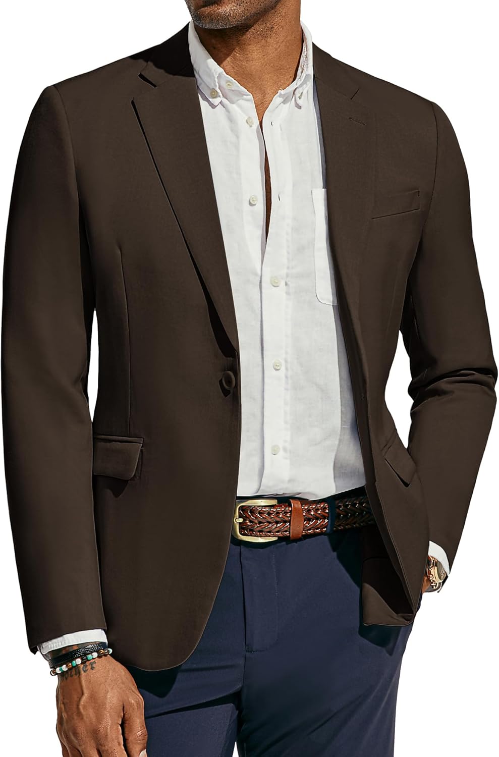 PJ PAUL JONES Men's Lightweight Sport Coat for Every Occasion