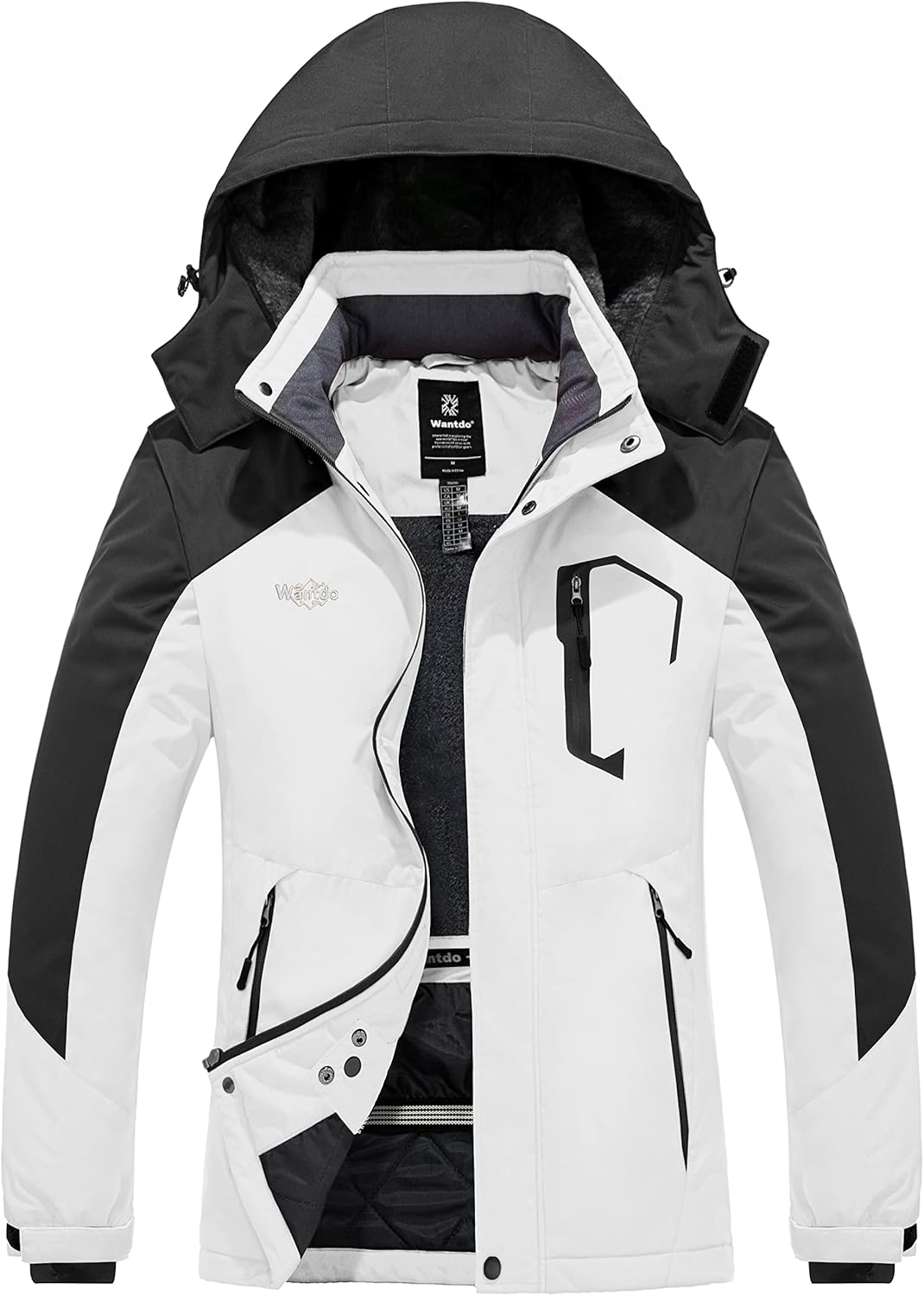 Warm & Waterproof Women's Ski Jacket by Wantdo