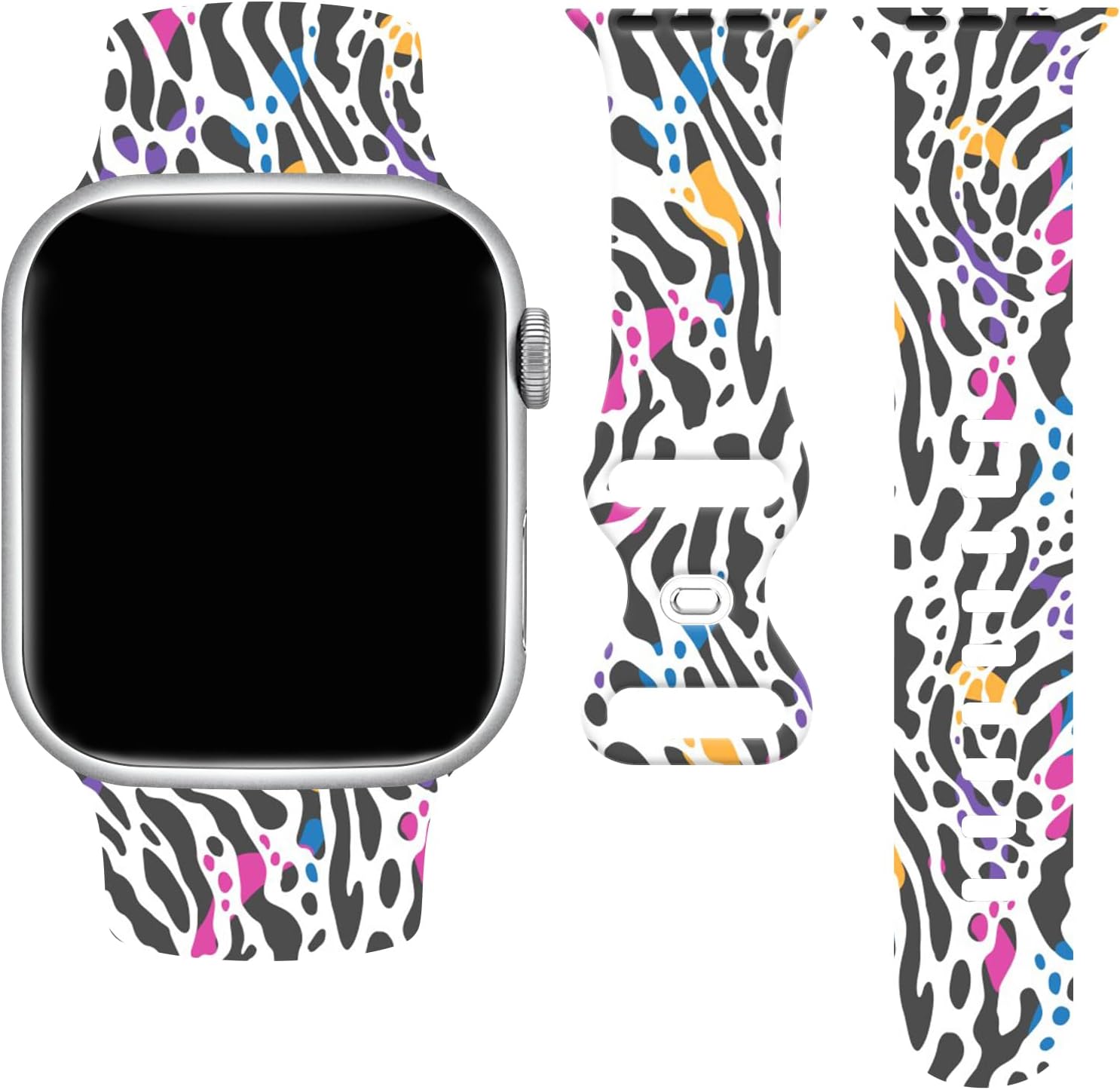Zebra Leopard Apple Watch Band - Stylish & Adjustable!