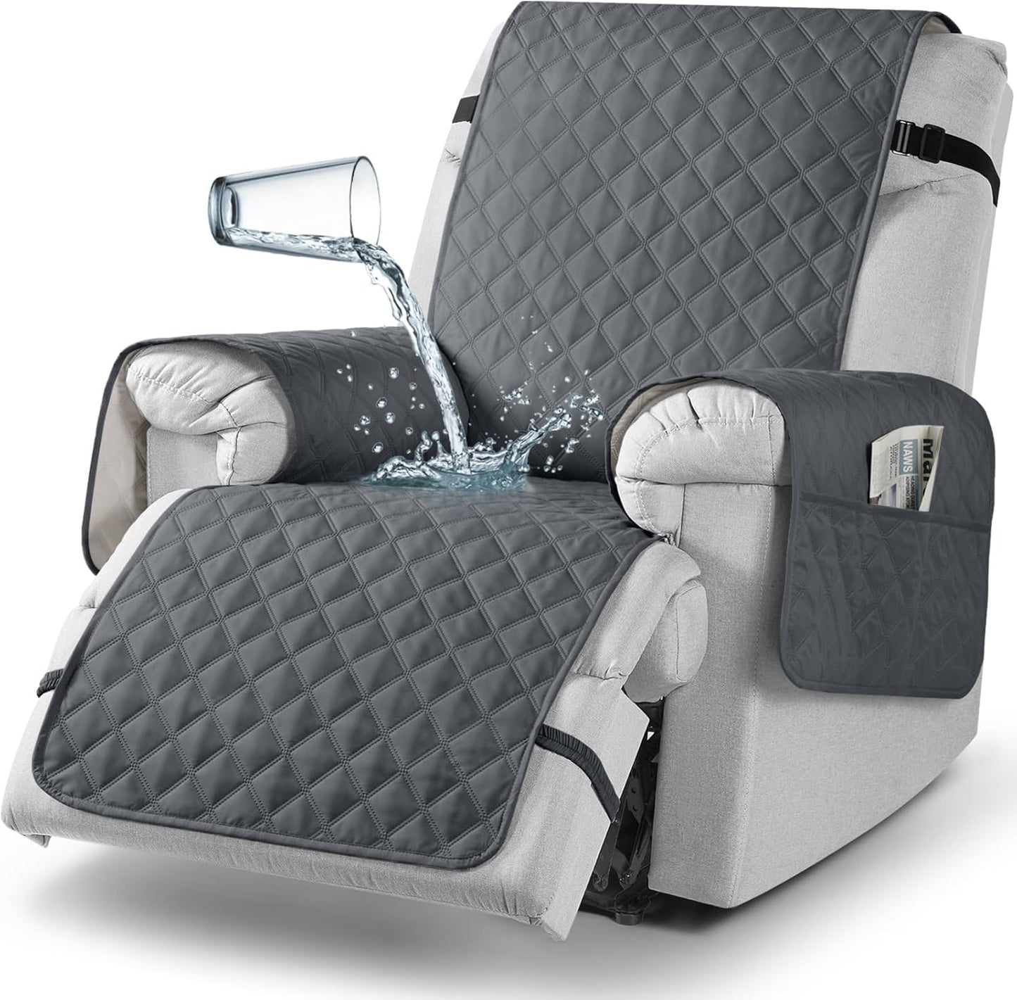 100% Waterproof Recliner Chair Cover for Pets by TAOCOCO