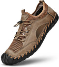 Closed Toe Mesh Sandals for Men - Lightweight Breathable Outdoor