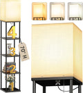 5-Tier Floor Lamp with Shelves for Living Room and Bedroom