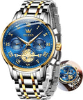 Luxury Waterproof Big Face Men's Date Watches by OLEVS