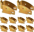 E Track Wood Beam End Socket Shelf Brackets 10 Pack - Custom Trailer