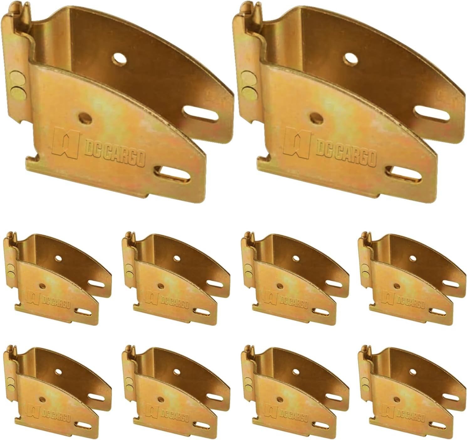 E Track Wood Beam End Socket Shelf Brackets for Cargo Storage