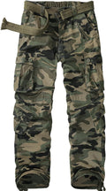 Men's BDU Casual Military Pants - Rugged Ripstop Cargo Work Pants sits