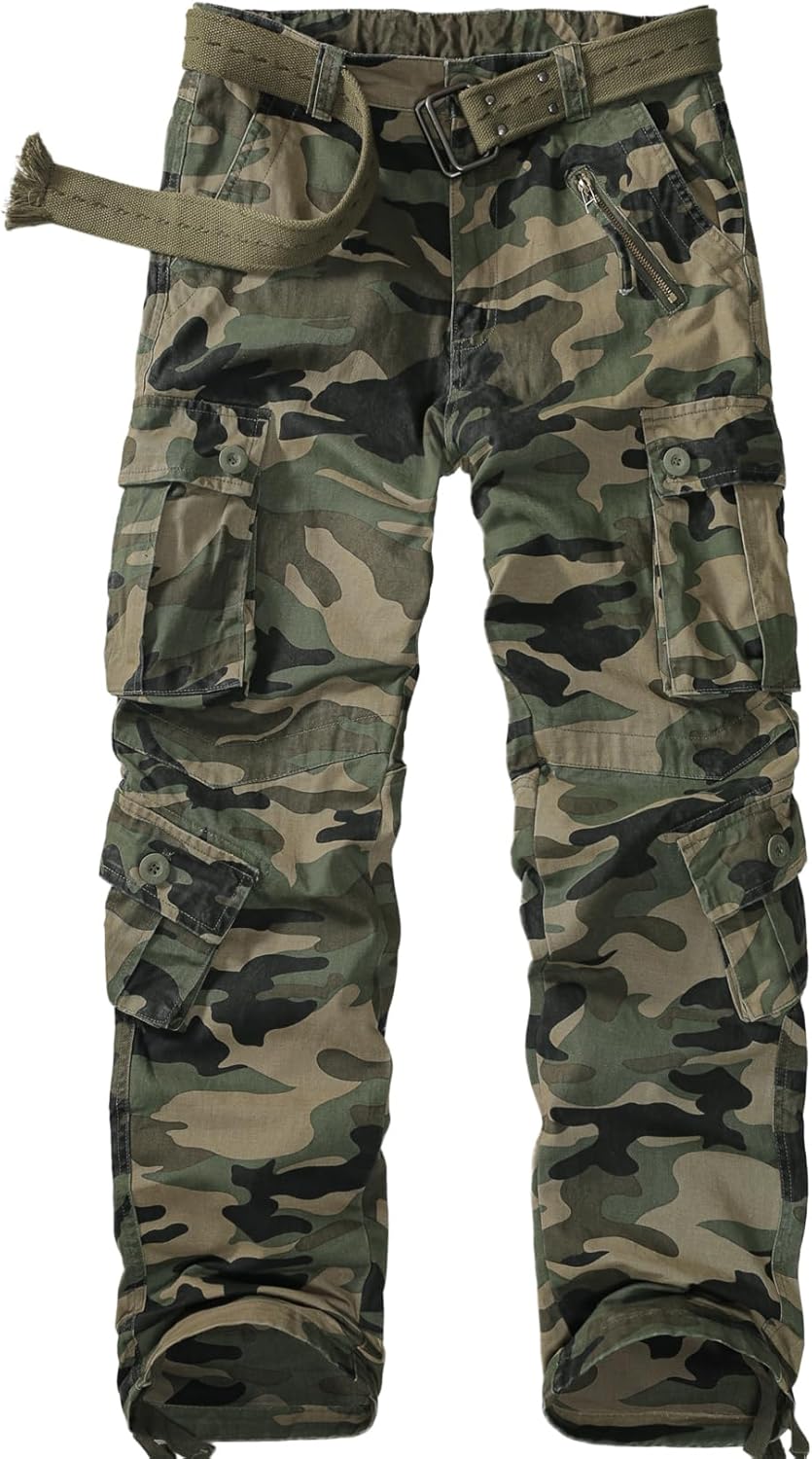 Men's BDU Casual Military Pants for Tactical Outdoor Activities
