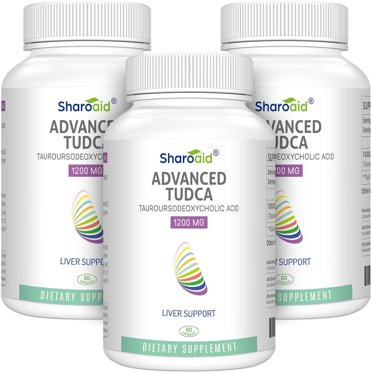 TUDCA Liver Support Supplements for Detox and Health 1200 mg