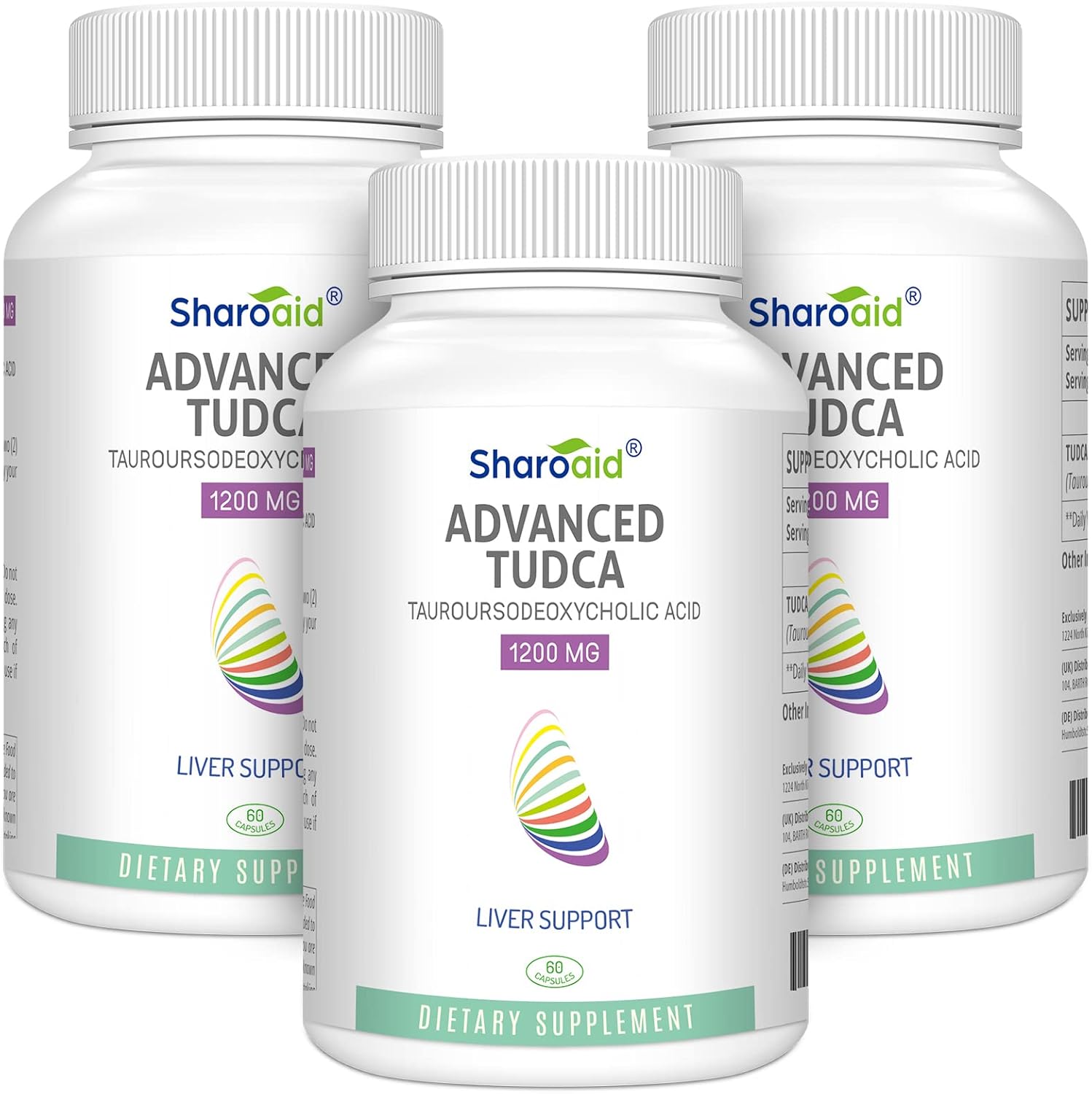 TUDCA Liver Support Supplements for Detox and Health 1200 mg