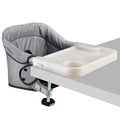 Hook On Chair with Removable Dining Tray - Portable Folding High Chair