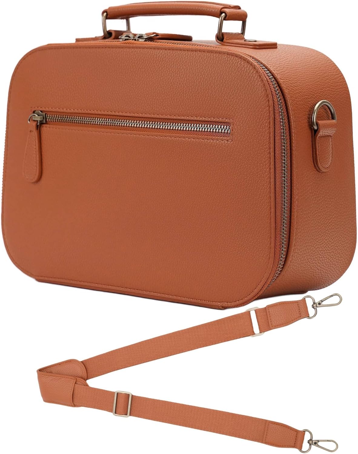 Divvia Classic Leather Camera Sling Bag - Stylish & Spacious