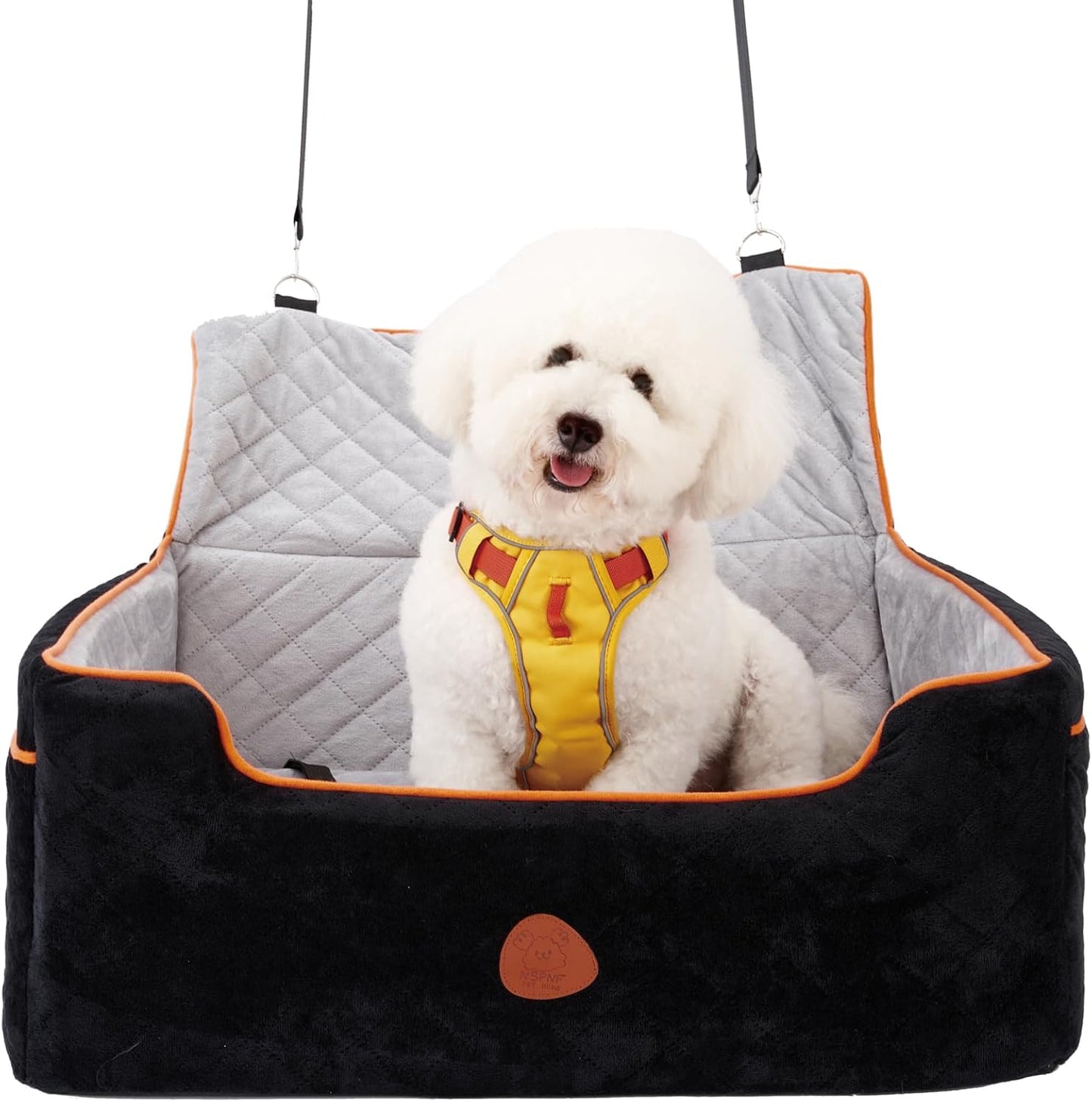 Washable Dog Car Seat for Large Dogs - Comfort & Safety!