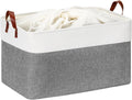 Extra Large Storage Basket 70L Linen Bin for Organizing - Foldable