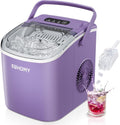 Purple Countertop Ice Maker 26lbs/Day - Portable Bullet Ice in 6 Mins