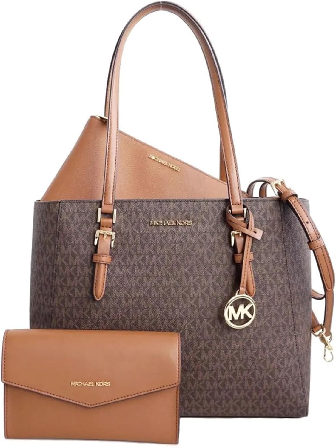Michael Kors Charlotte Large 3-in-1 Tote Crossbody Handbag Review
