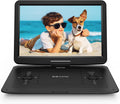 DEVINC 15.6in Portable DVD Player with 270 Swivel Screen - Long