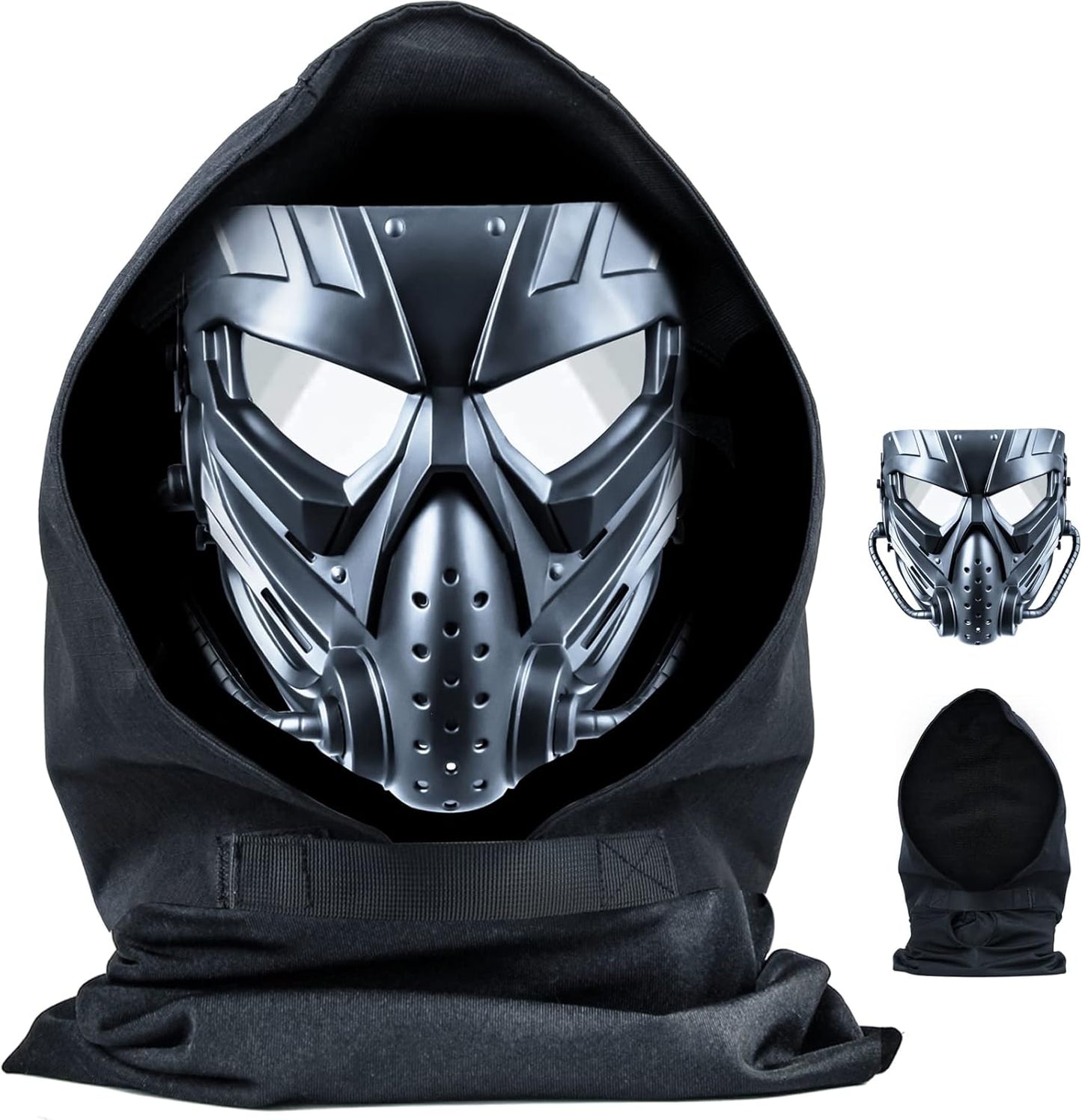 Airsoft Protective Gas Mask Full Face Dummy Game Mask for Fun