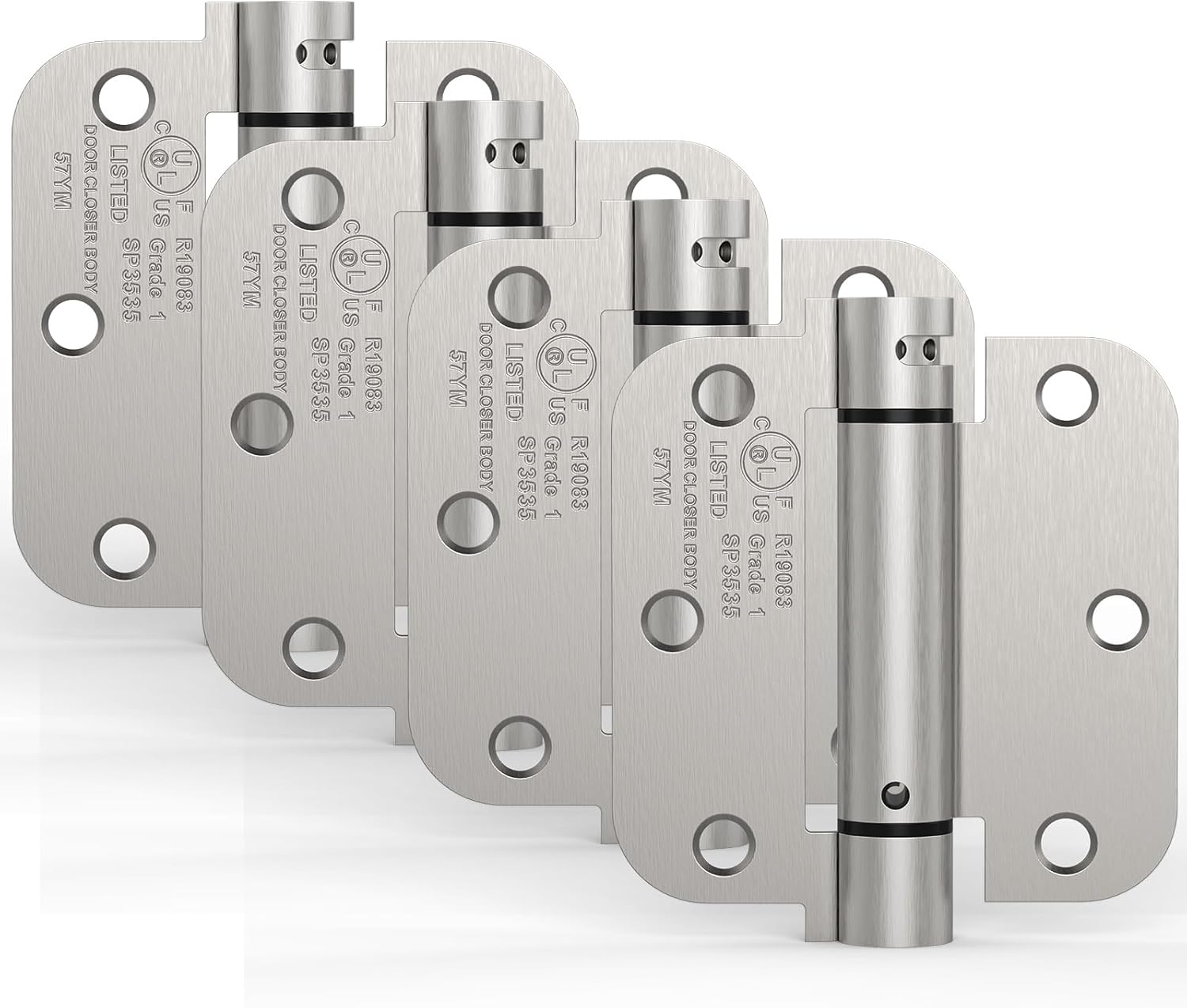 4 Pack Self Closing Door Hinges for Easy Door Management