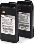 7.4V 2600mAh Li-ion Battery 2-Pack for Motorola XTS1500 XTS2500 - Long