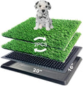 Artificial Grass Pad Dog Potty 16x20 - Reusable Tray for Small Dogs