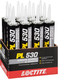 Loctite PL 530 Mirror, Marble and Granite Adhesive - Fast Set Bonding