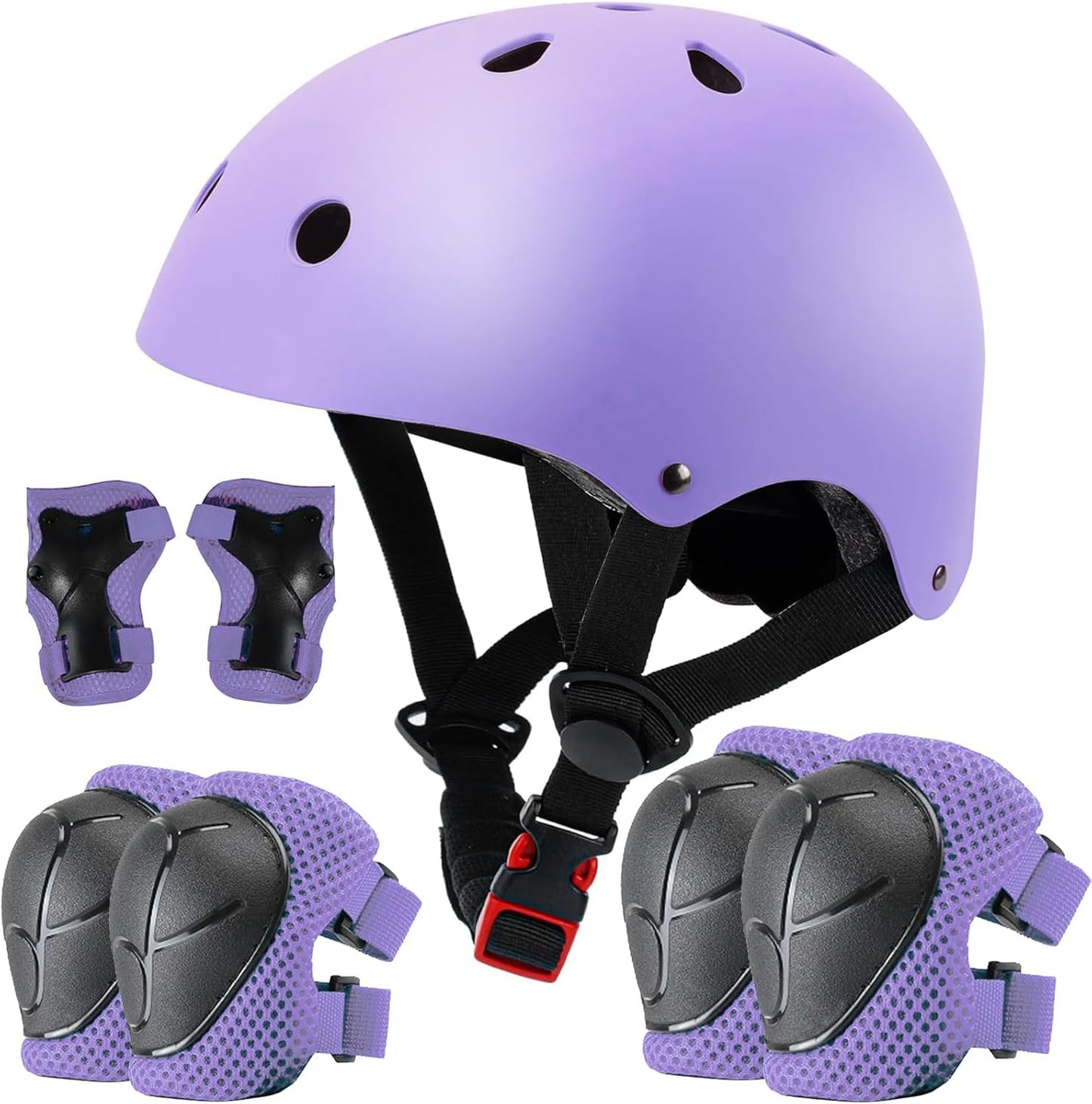 Color Gradient Adjustable Kids Bike Helmet for Safety and Fun