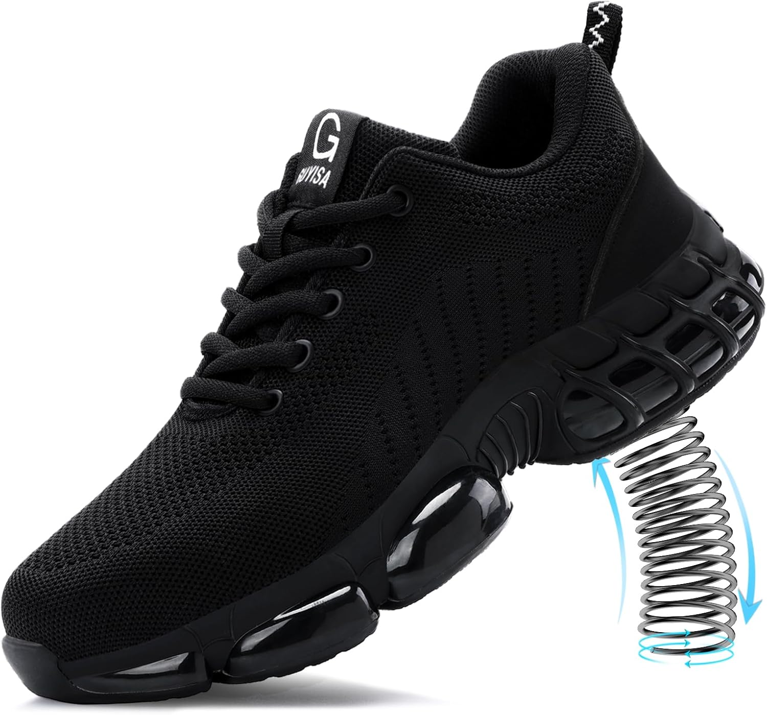 Steel Toe Shoes for Men - Lightweight Safety Sneakers for Work