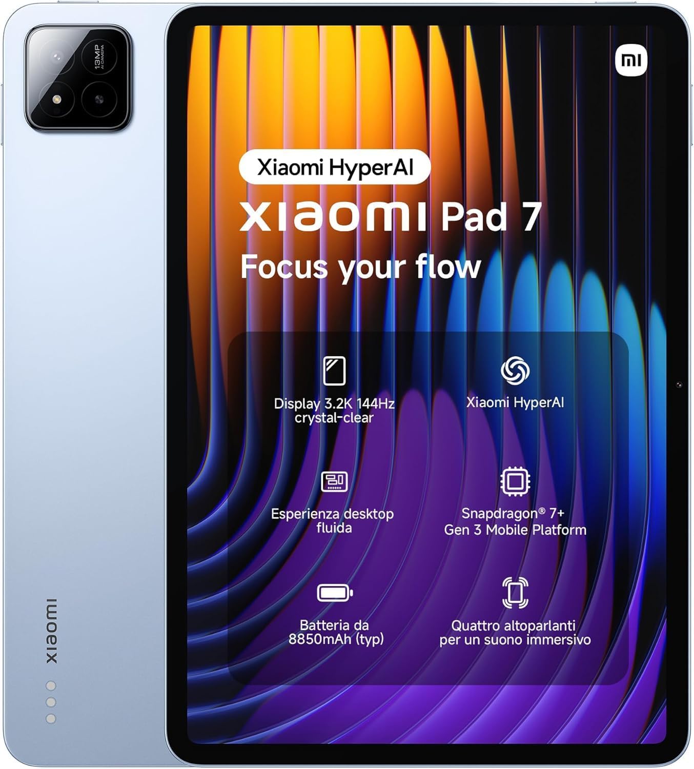 XIAOMI Pad 7 WiFi Version 11.2in 3.2K Display with 8850mAh Battery