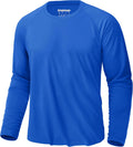 Men's UV Sun Protection UPF 50+ Long Sleeve Rash Guard - Quick Dry