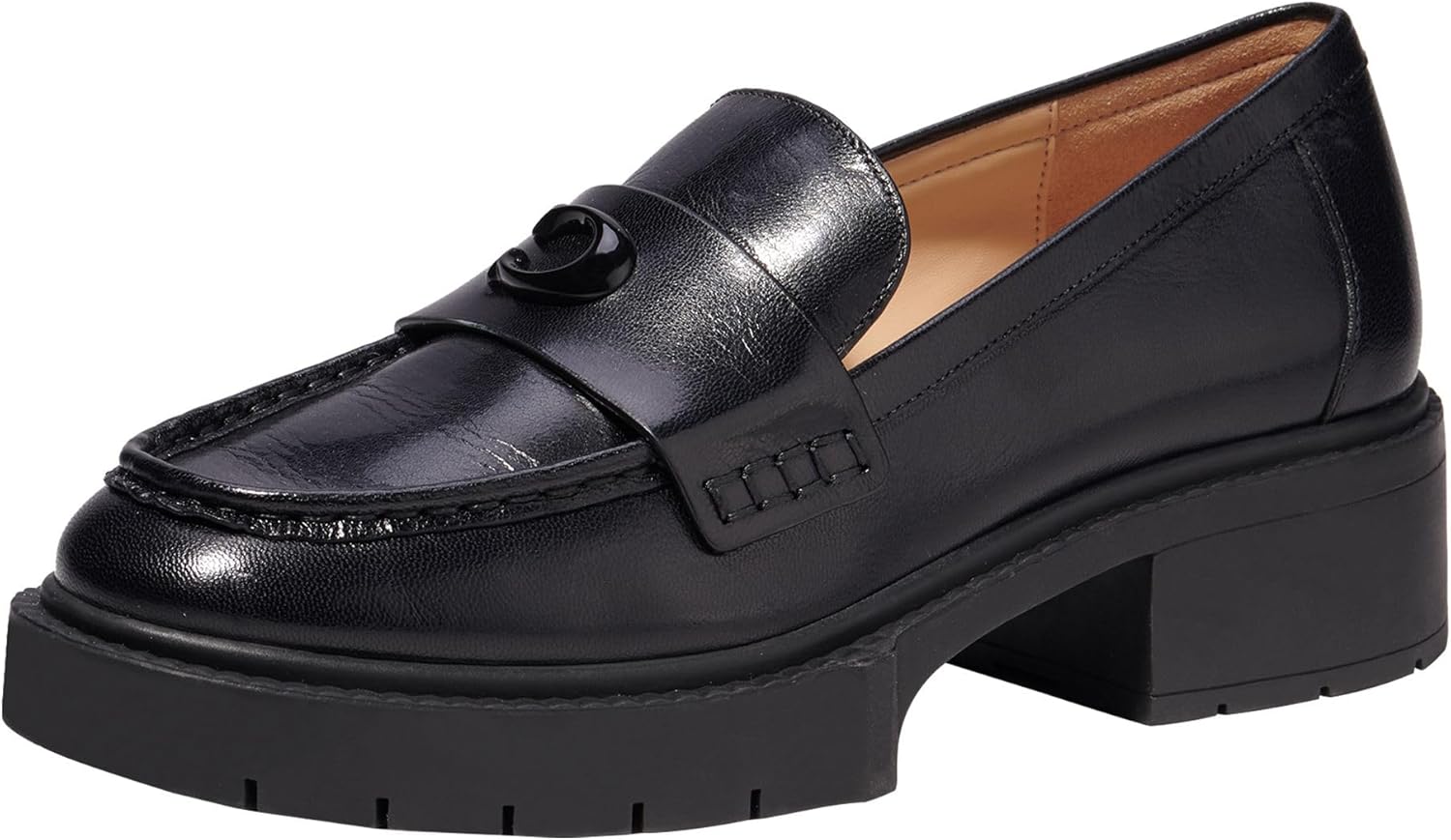 Coach Leah Platform Loafer: Timeless Style with Modern Comfort