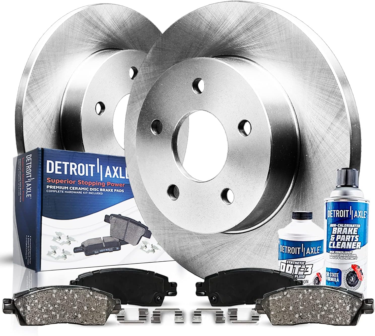 Rear Brake Kit for Honda Accord & Acura TSX by Detroit Axle