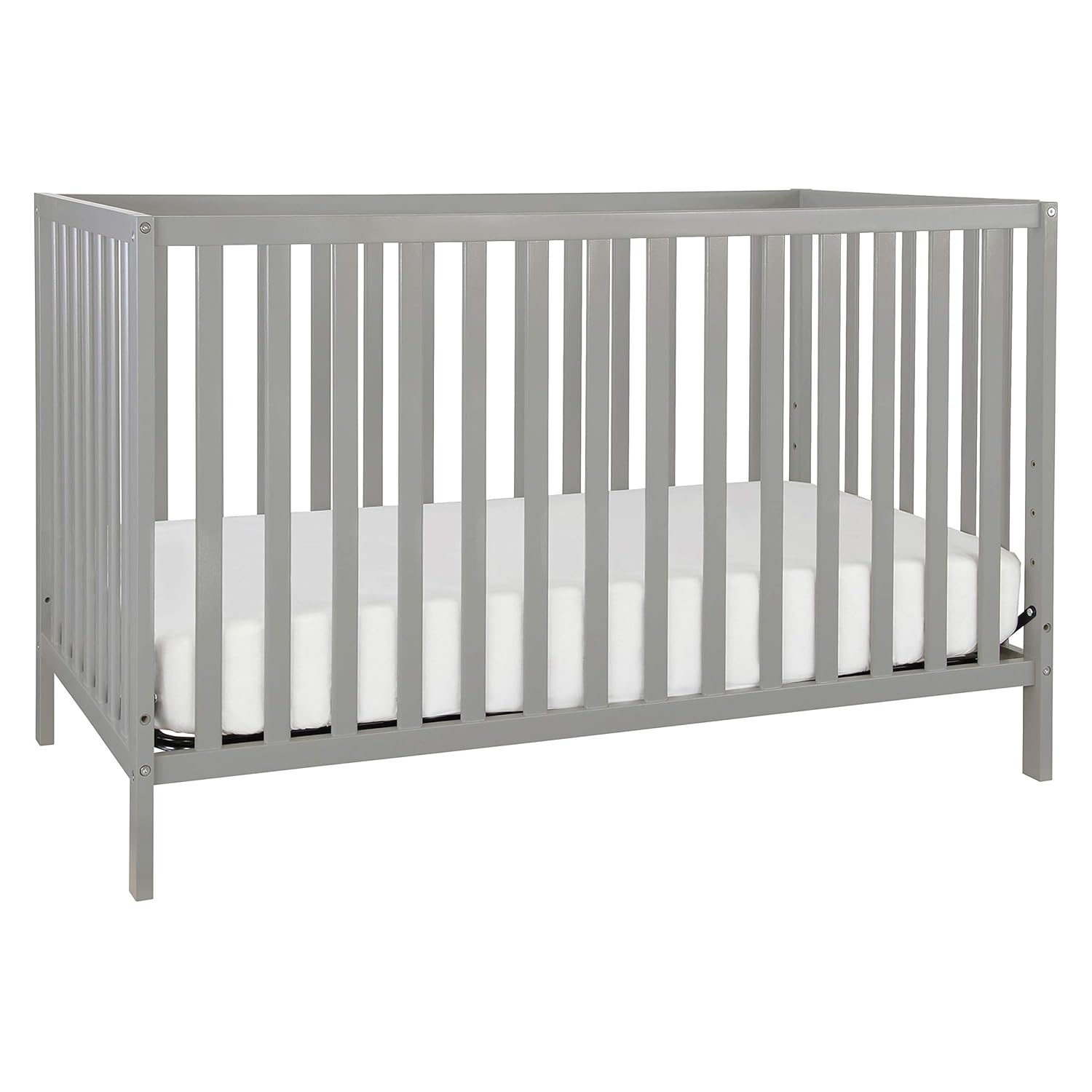 DaVinci Union 4-in-1 Convertible Crib in Grey for Modern Nurseries