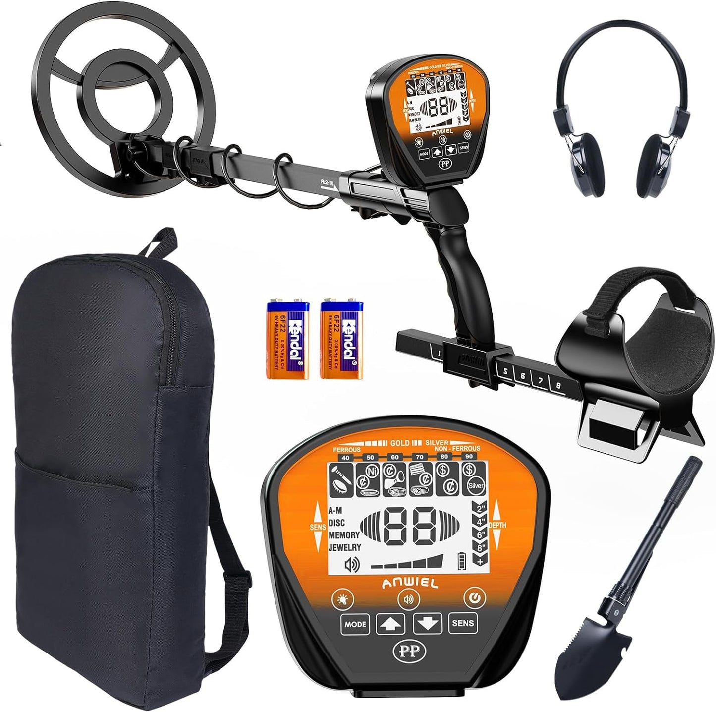 Professional Metal Detector for Adults with Advanced Features