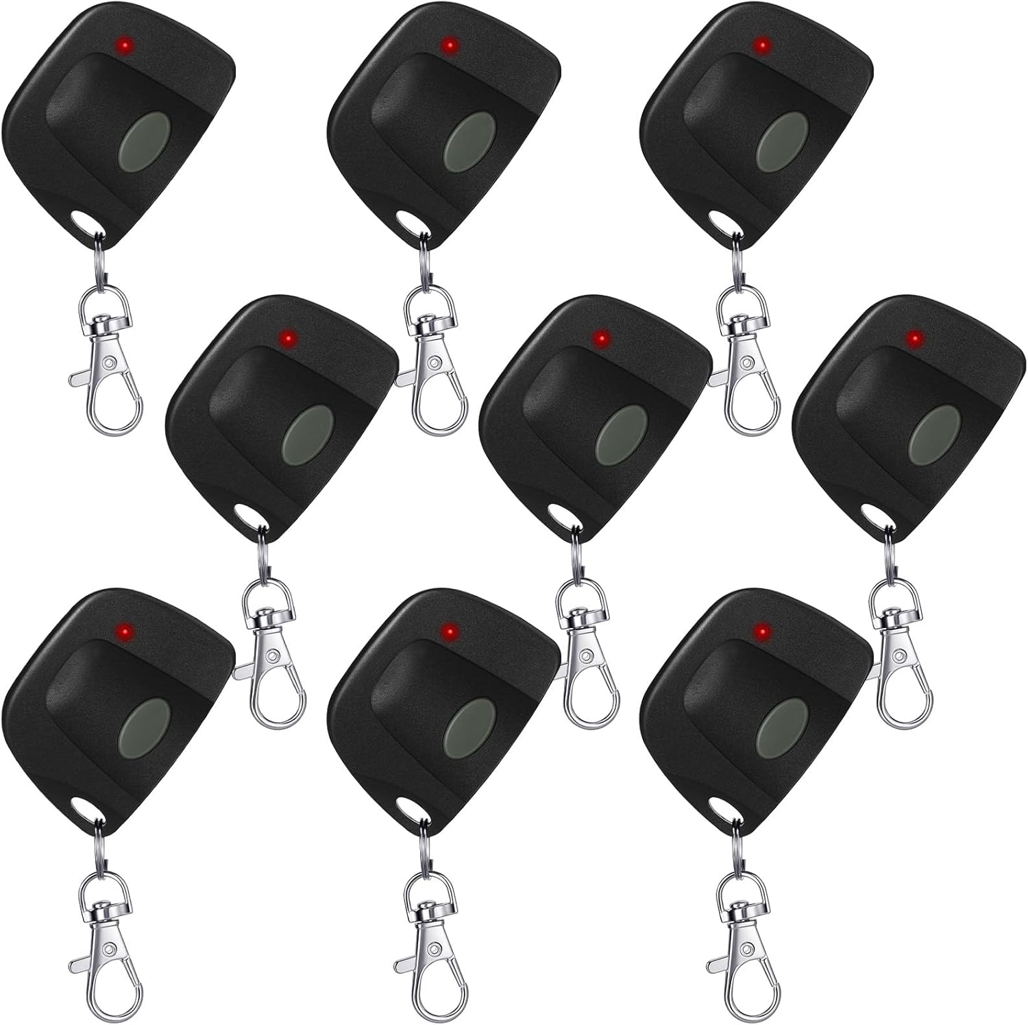 Kingdder 9 Pcs Garage Door Remote for Linear Multicode 300MHz