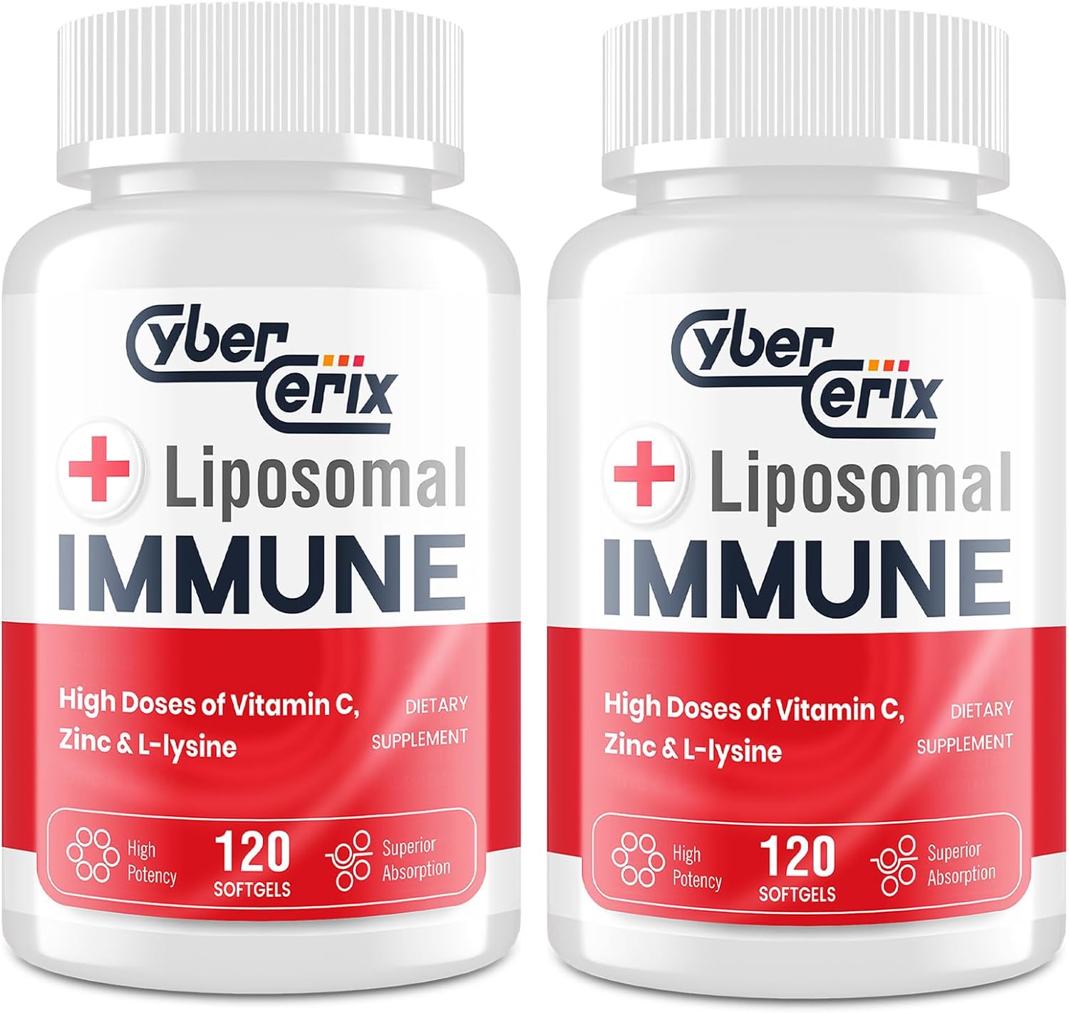 Liposomal Immune Support Supplement with L-Lysine 1,500mg