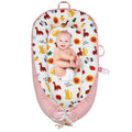 Baby Lounger for Newborn - Portable Adjustable Cotton Nest