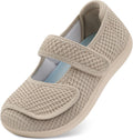 Womens Barefoot Walking Shoes Wide Diabetic Mary Jane Flats hook