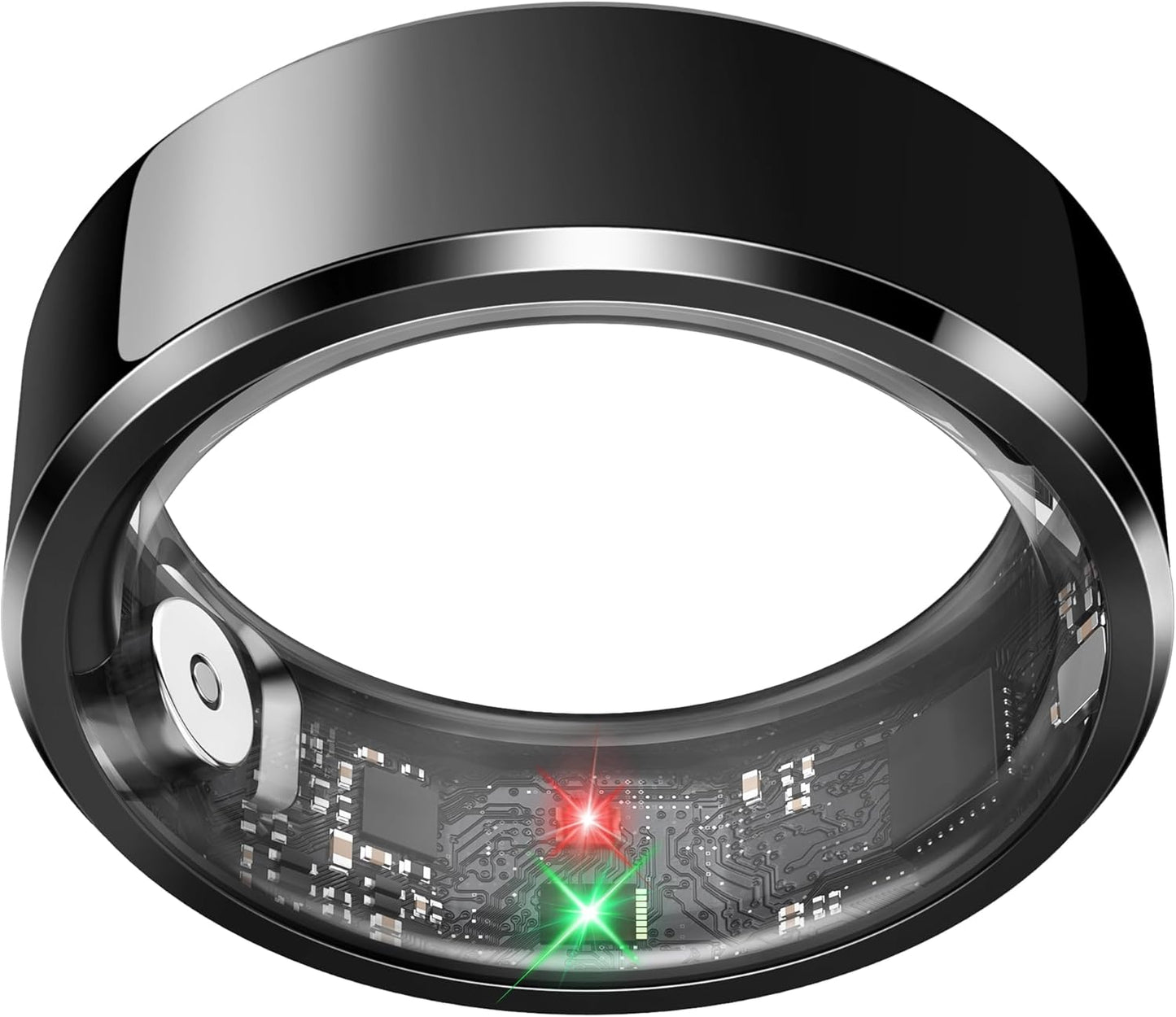 Smart Ring for Men Women - Fitness Tracker with Heart Rate Monitor