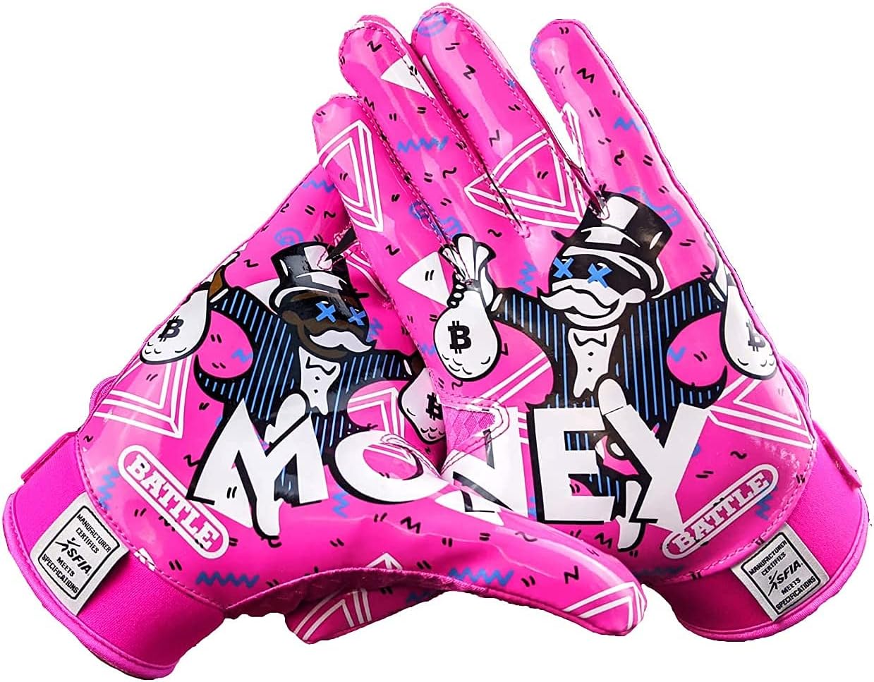 Battle Sports Ultra Stick Football Gloves - Ultimate Grip