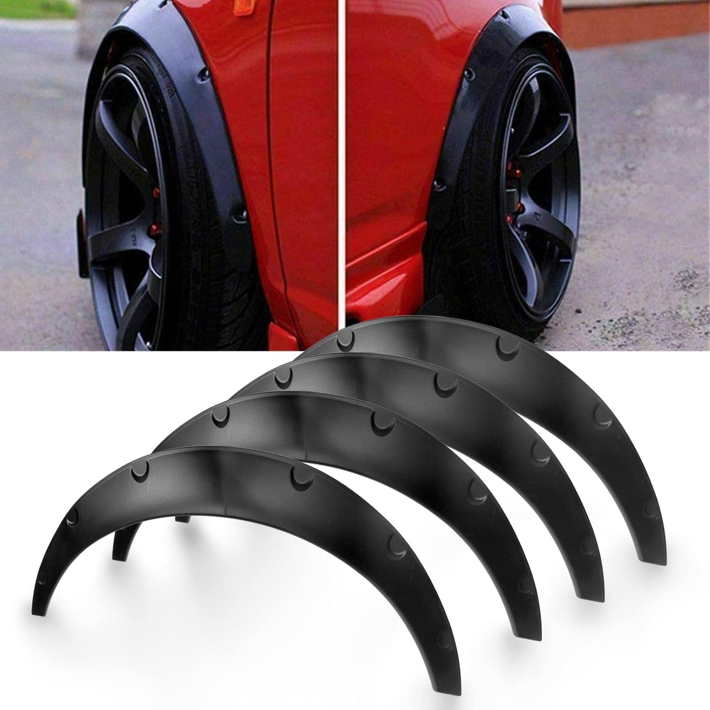 Universal Flexible Car Wheel Flares - Wide Arches for Ultimate Protection