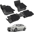 3W Floor Mats with Carpets for Mercedes Benz C-Class 2015-2021