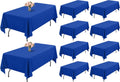 Royal Blue Tablecloth 60 x 126 in 10 Pack - Wrinkle Resistant Linens
