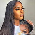 Real Wear and Go Glueless Wig Human Hair Straight 26in - Ready to Wear